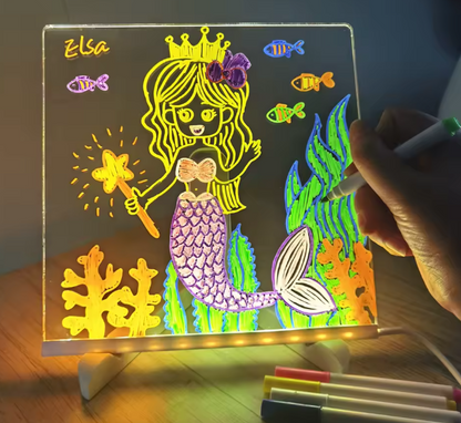 LED Glow Board™ – Kreativ Tavla för Barn, Hem & Företag